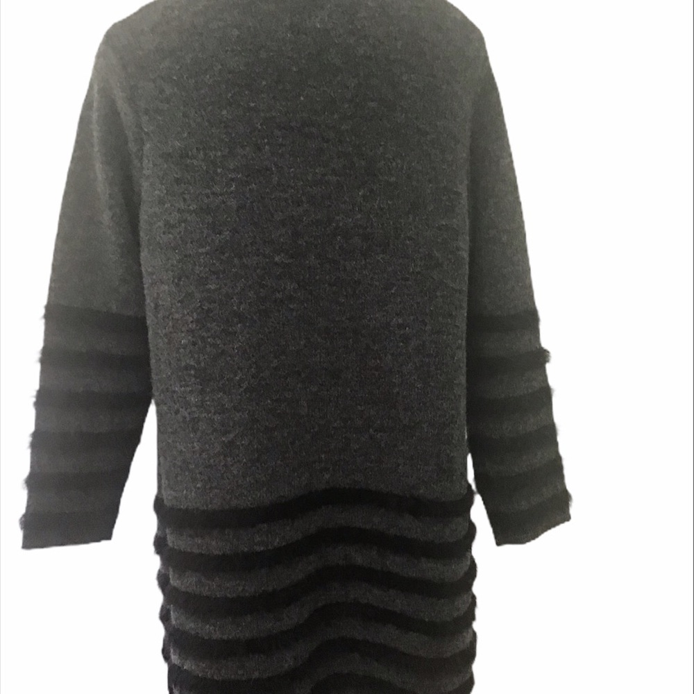 Avalin Fluffy Fuzzy Open Front Cardigan - image 2